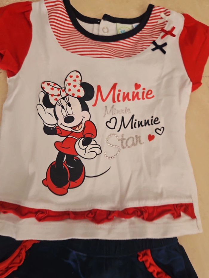 Ensemble 2 pièces Disney minnie - photo numéro 3