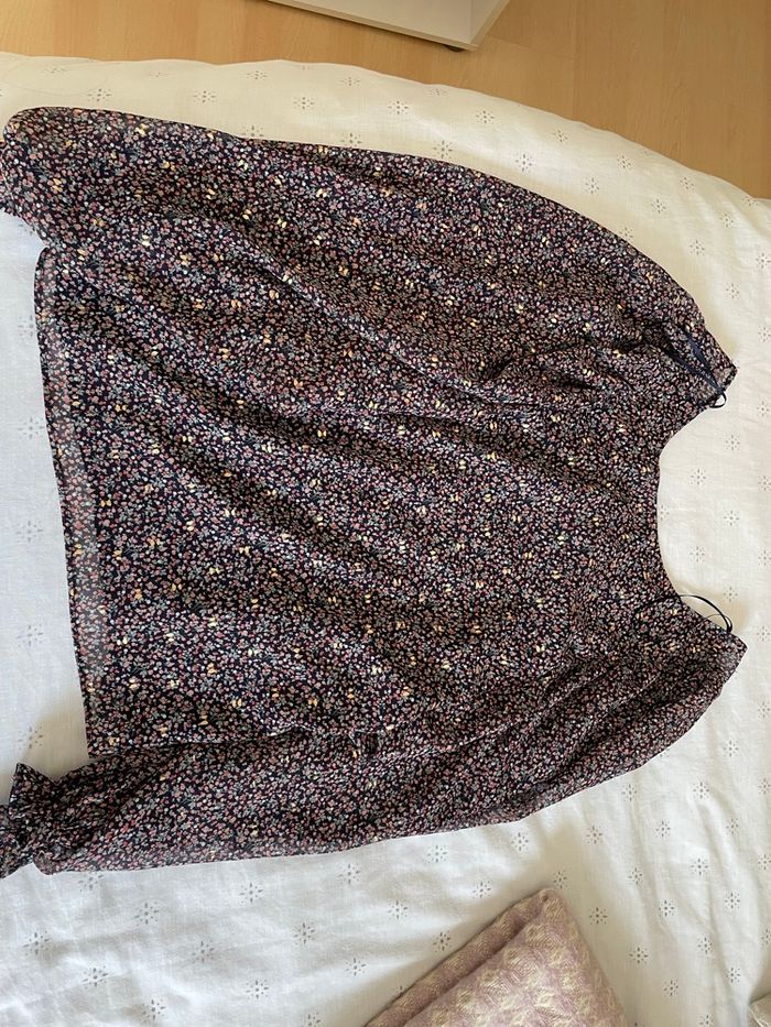 Blouse fleurie  Naf Naf - photo numéro 3