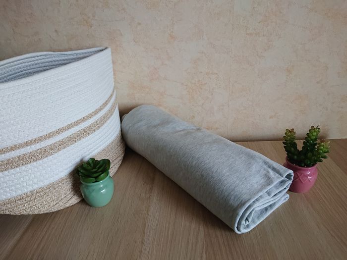 Coupon Jersey Bio Gris chiné
