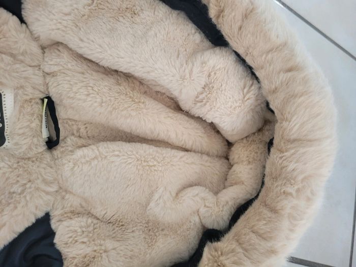 Manteau à capuche neuf Tape à l œil doublé polaire taille 12mois - photo numéro 8