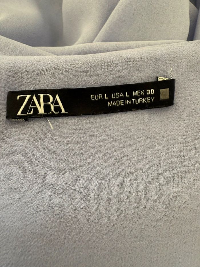 Magnifique Blouse Lila Zara - photo numéro 7