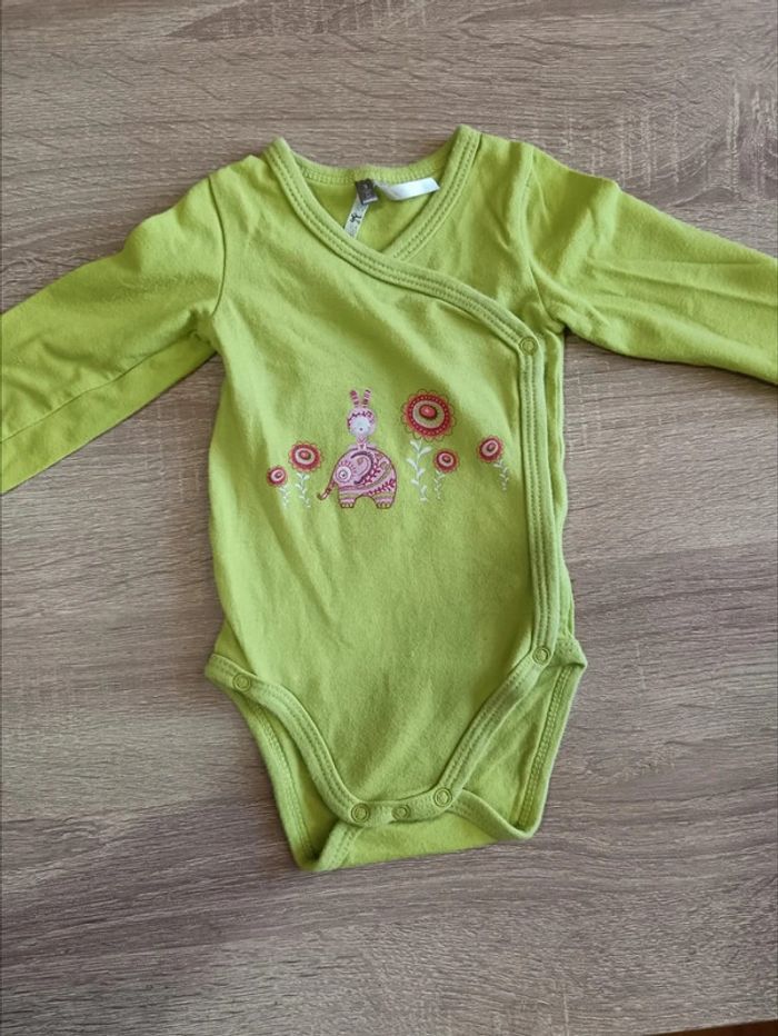 C44 Lot bodies petit bateau / Orchestra 3 mois - photo numéro 2