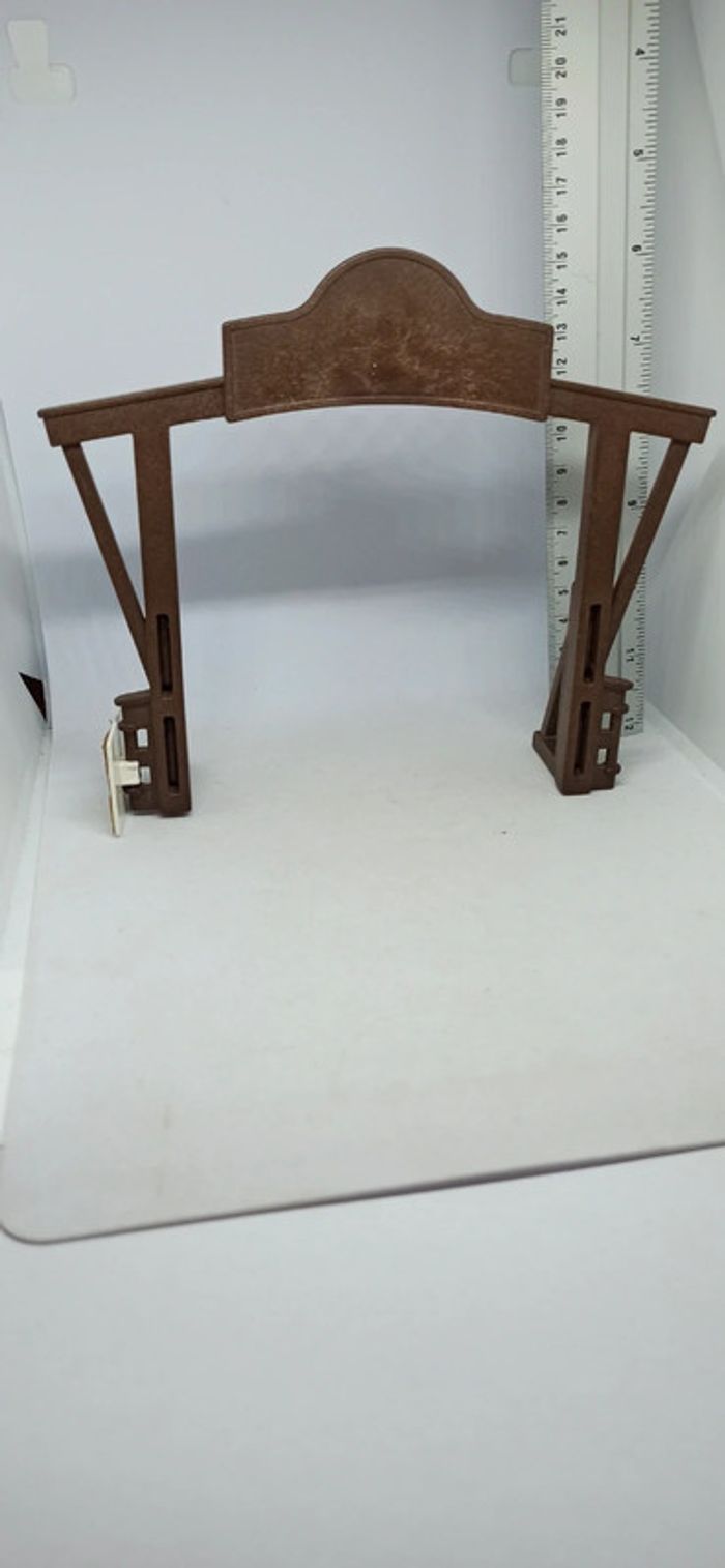 Arche d'entrée de ranch playmobil