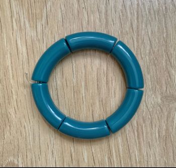Bracelet élastique segments arrondis neuf