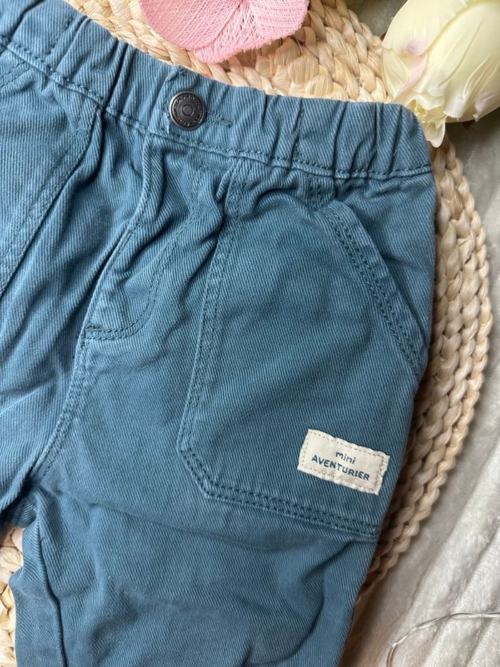 Pantalon jean Tape à l’œil 18 mois bleu - photo numéro 2