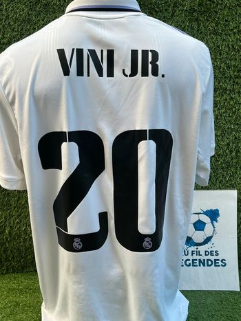 Maillot vini jr real Madrid