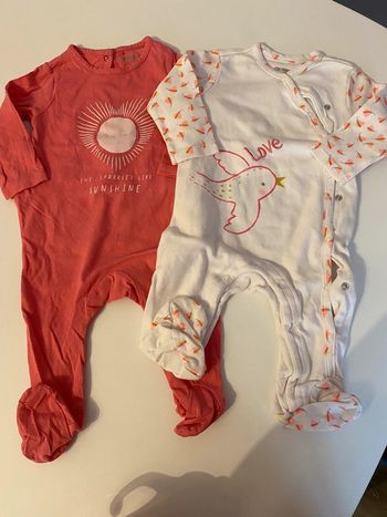 Pyjama coton 9 mois