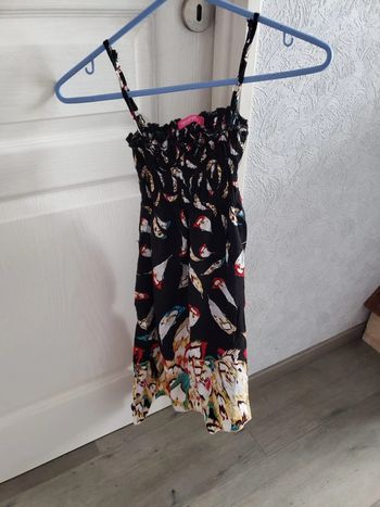 Robe fine bretelles 8 ans