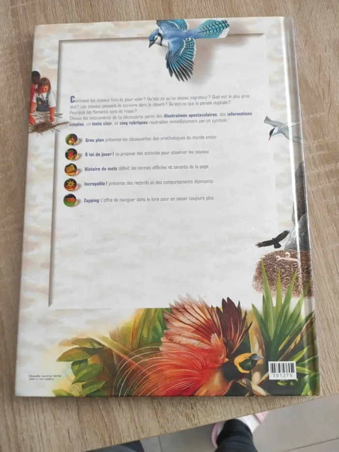 Livre Larousse les oiseaux - photo numéro 2