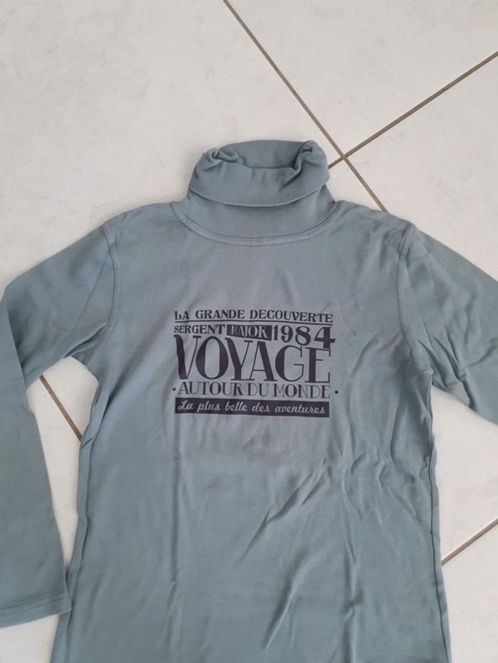 Col roulé garçon Sergent major 14 ans Lya - photo numéro 3