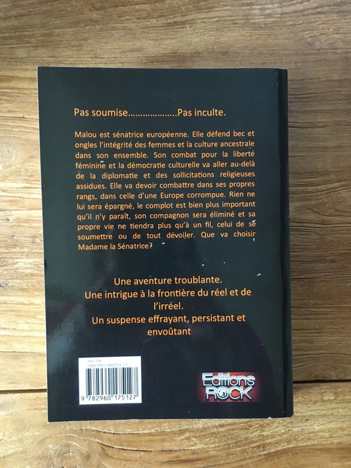 Livre madame la sénatrice Viviane Philips neuf - photo numéro 2