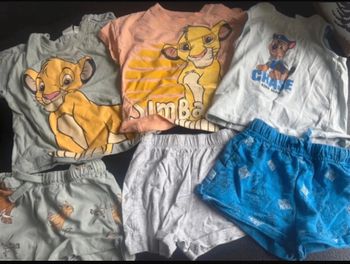Lot pyjamas Disney bébé garçon Simba et Pat patrouille