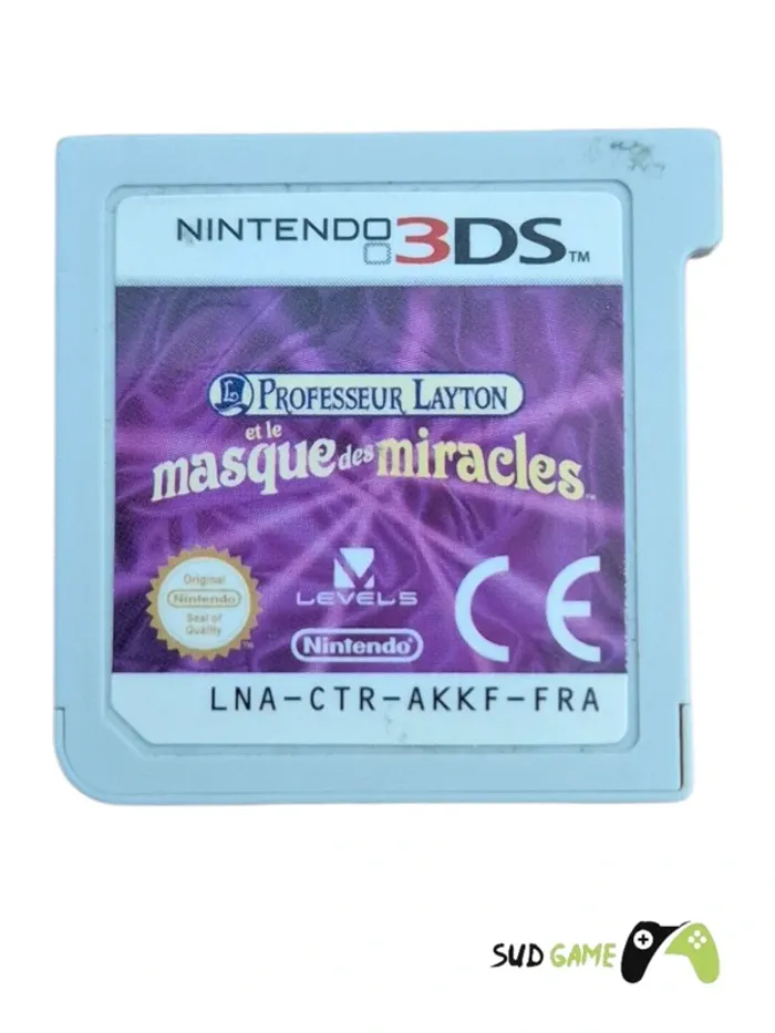 Jeu de Nintendo 3DS en loose " Professeurs layton et le masque des miracles "