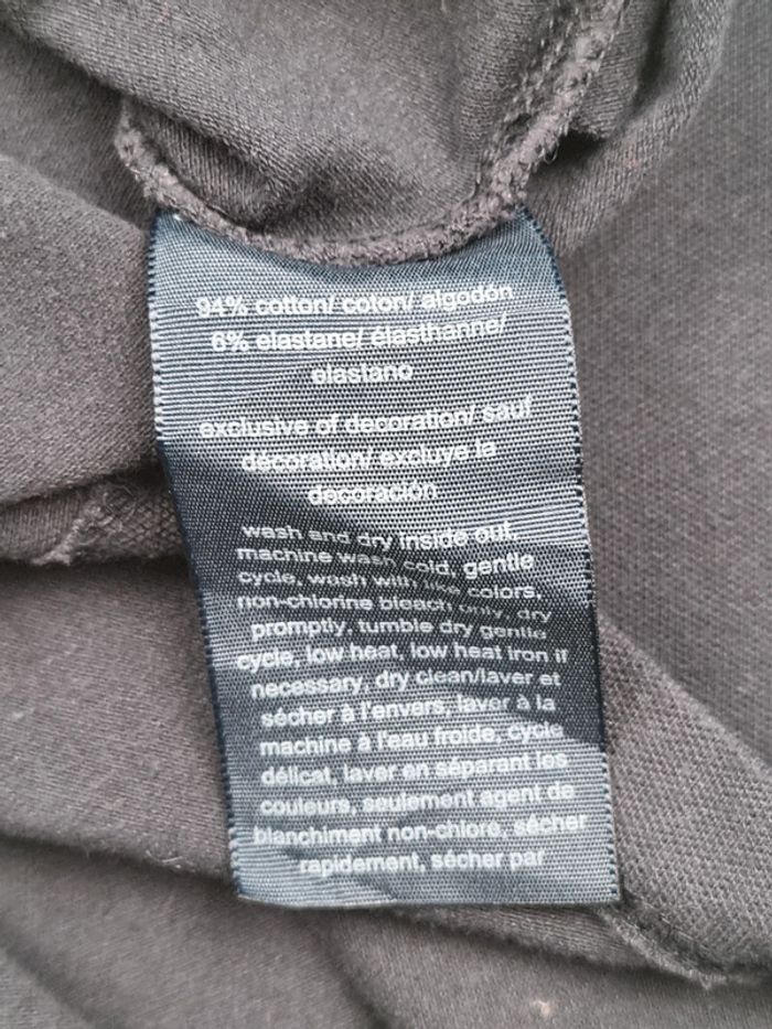 Débardeur polo zippé Tommy Hilfiger marine – Taille L Femme (mesures en photos) - photo numéro 9