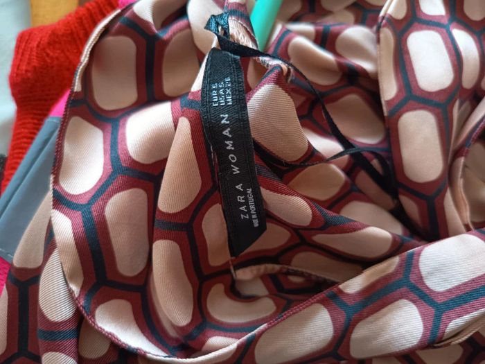 Tunique manches courtes. Marque Zara woman (961). - photo numéro 4