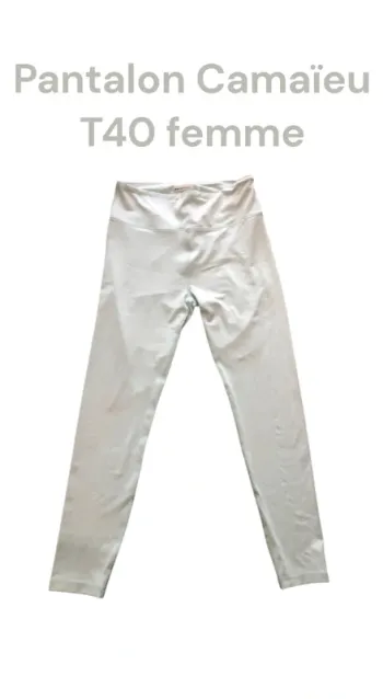 Pantalon camaïeu T40 femme 👖
