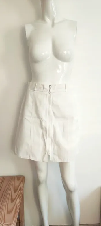 Jupe vintage blanche Sinequanone
