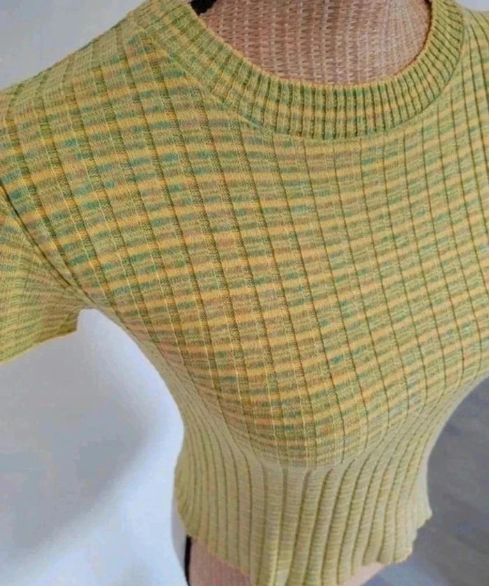 35 € Petit pull d'été La City vintage made in France taille 36 - photo numéro 3