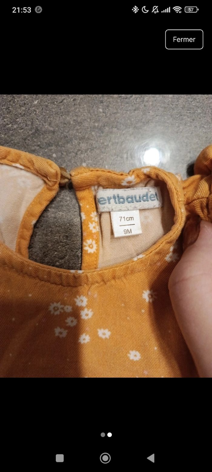 Blouse 9 mois - photo numéro 2