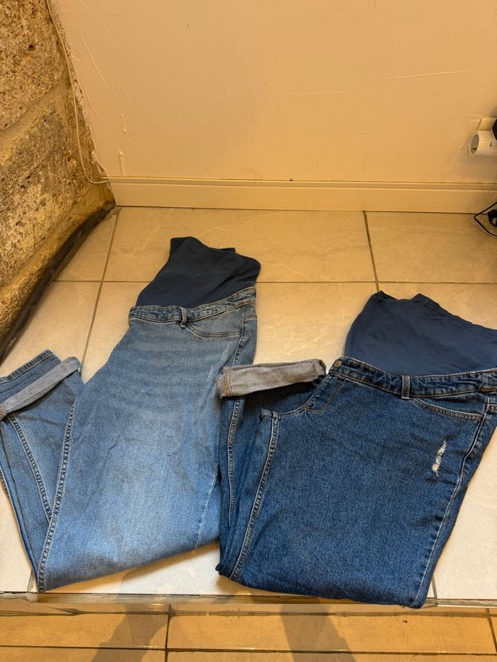 Lot 2 Jeans grossesse - photo numéro 2