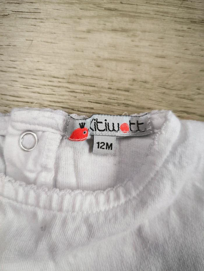 Tee-shirt kitiwatt 12 mois - photo numéro 3