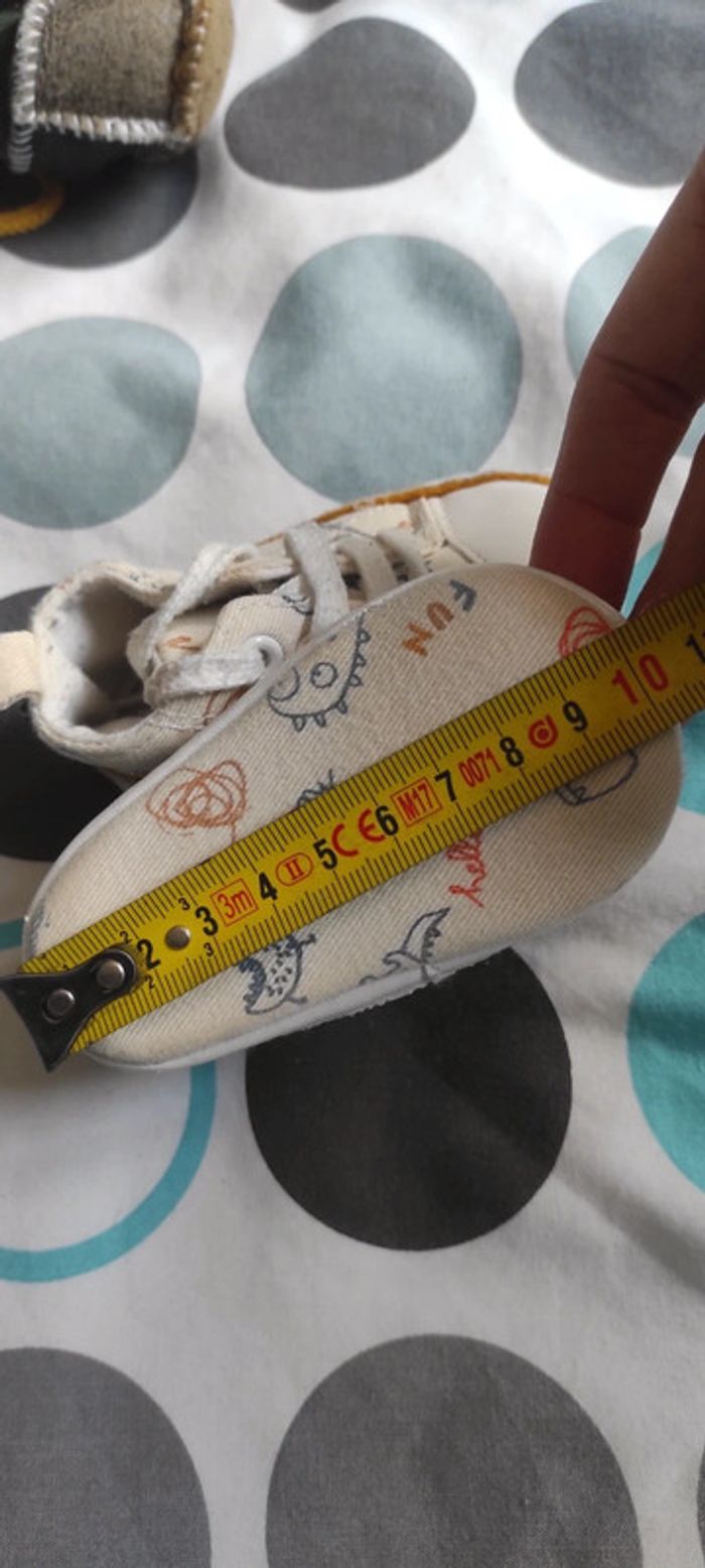 Basket chaussures bébé dinausaure - photo numéro 10
