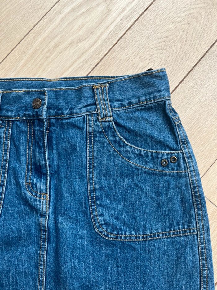 Mini jupe en jean/ denim y2k vintage 2000 fashion - photo numéro 4