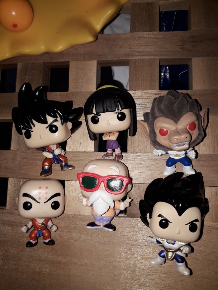 Funko Pop Shenron Jumbo XXL 10 pouces 25 cm & 6 mini Funko Pop Dragon Ball DBZ - photo numéro 8
