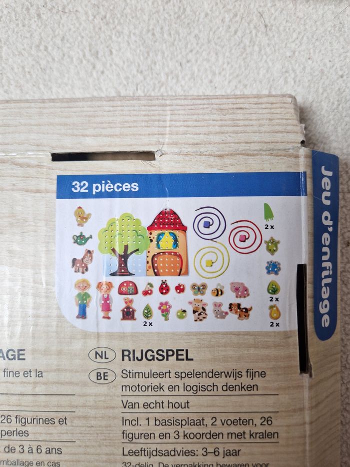 Jeu d'enfilage play tive - photo numéro 5