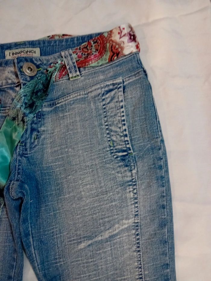 Jeans Pantacourt Beau Design l'innocence - photo numéro 6