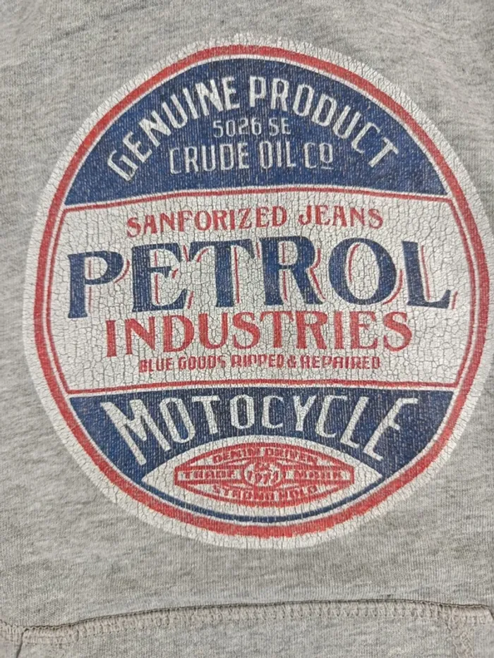 Sweat à capuche garçon Pétrol industries taille 8 ans - photo numéro 2