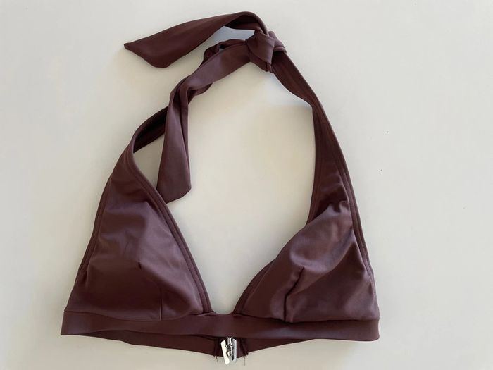 Haut maillot de bain marron - photo numéro 2