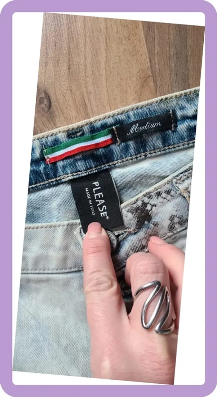 Jeans Please taille 38 - photo numéro 3