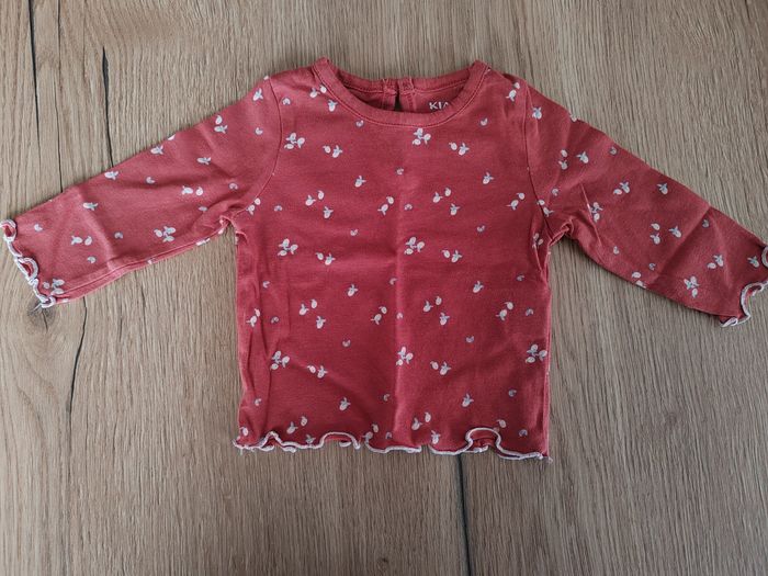 Lot de 3 tee shirts manche longue bébé fille 1 mois - photo numéro 8