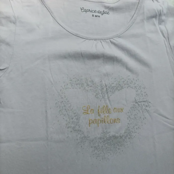 Lot 4 t-shirts 8 ans - photo numéro 3