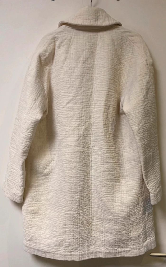 Jolie veste manteau crème Sinequanone taille 36 - photo numéro 2