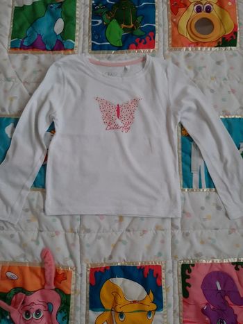 T shirt manche longue papillon fashion private company