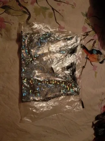 Tee shirt holographique Tally weijl taille s neuf