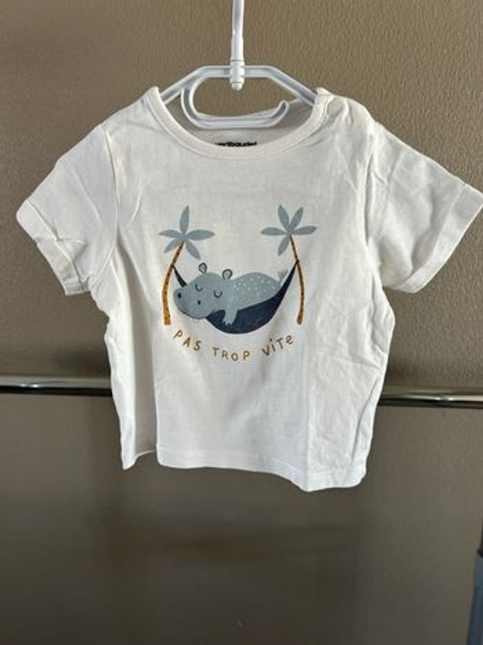 Lot 7 tee-shirts 12 mois - photo numéro 6