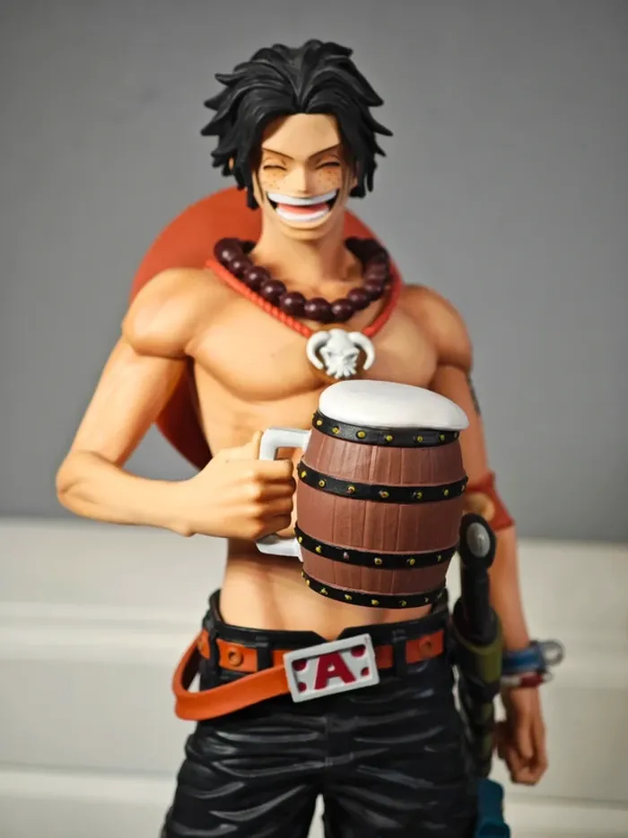 Figurine One Piece : Portgas D Ace Grandista Nero Banpresto 29cm avec boîte - photo numéro 7