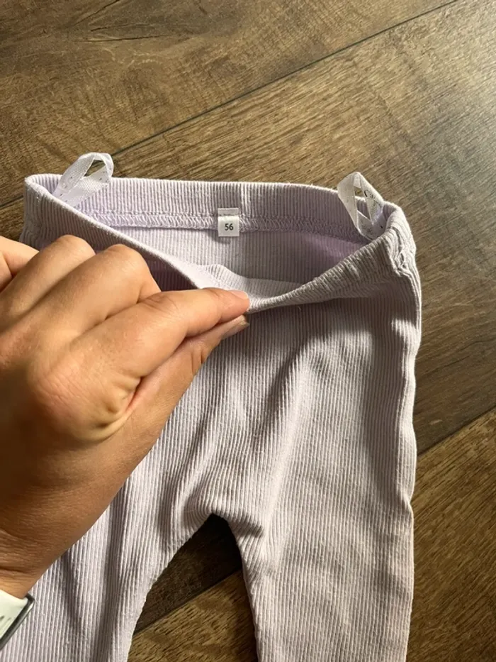 Legging mauve 1 mois - photo numéro 3