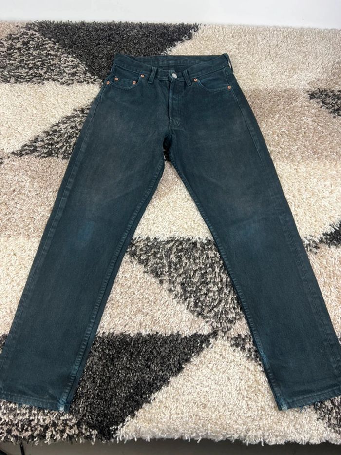 Jean Levis 517 02 noir délavé vintage 28x30 - photo numéro 12