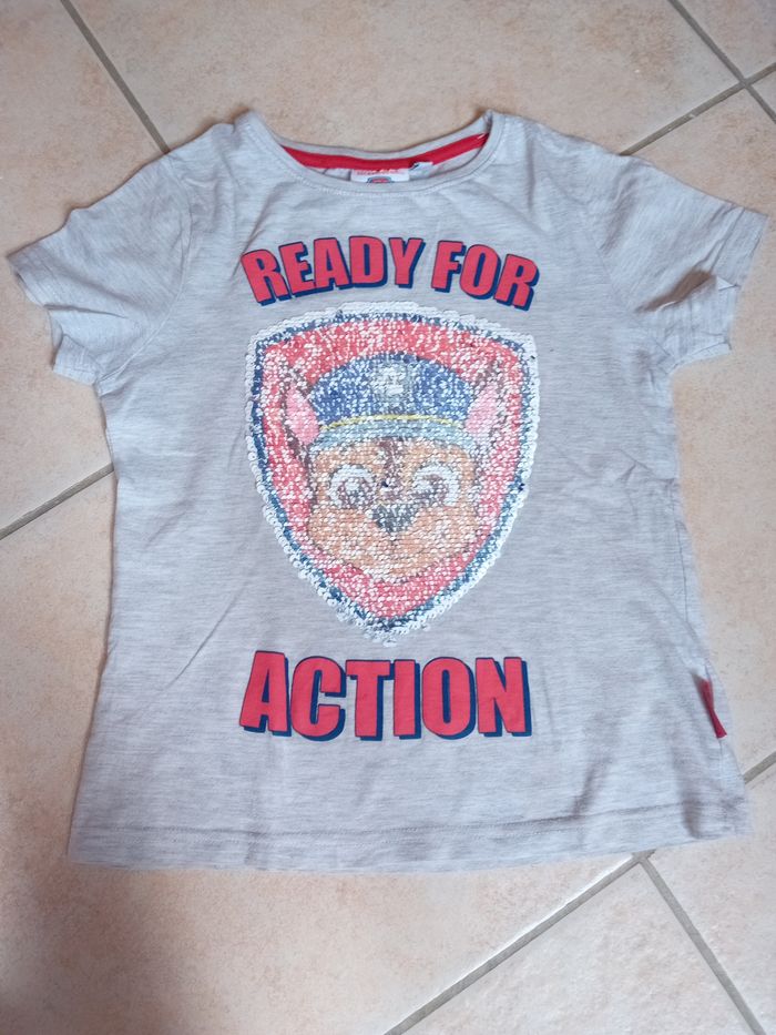 Sac mickey + tee shirt pat patrouille - photo numéro 4