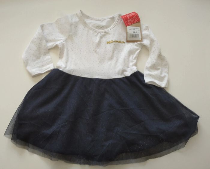 Ensemble Robe legging 12 mois neuf FPC - photo numéro 2