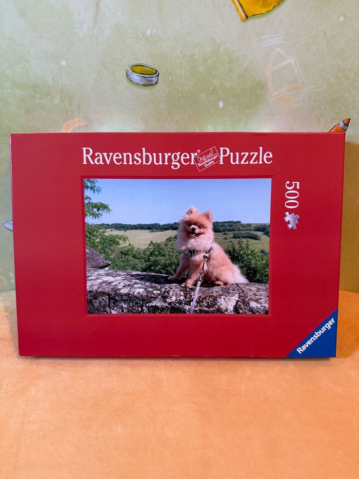 Puzzle 500 pièces - Loulou de Poméranie