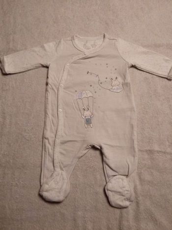 Pyjamas grenouillère Sergent Major 3 mois (réf perso C36)(familleac72)