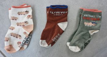 Lot de 3 paires de chaussettes mixtes Kiabi