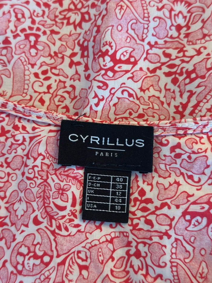 Blouse imprimé cachemire Cyrillus – Taille 40 - photo numéro 12