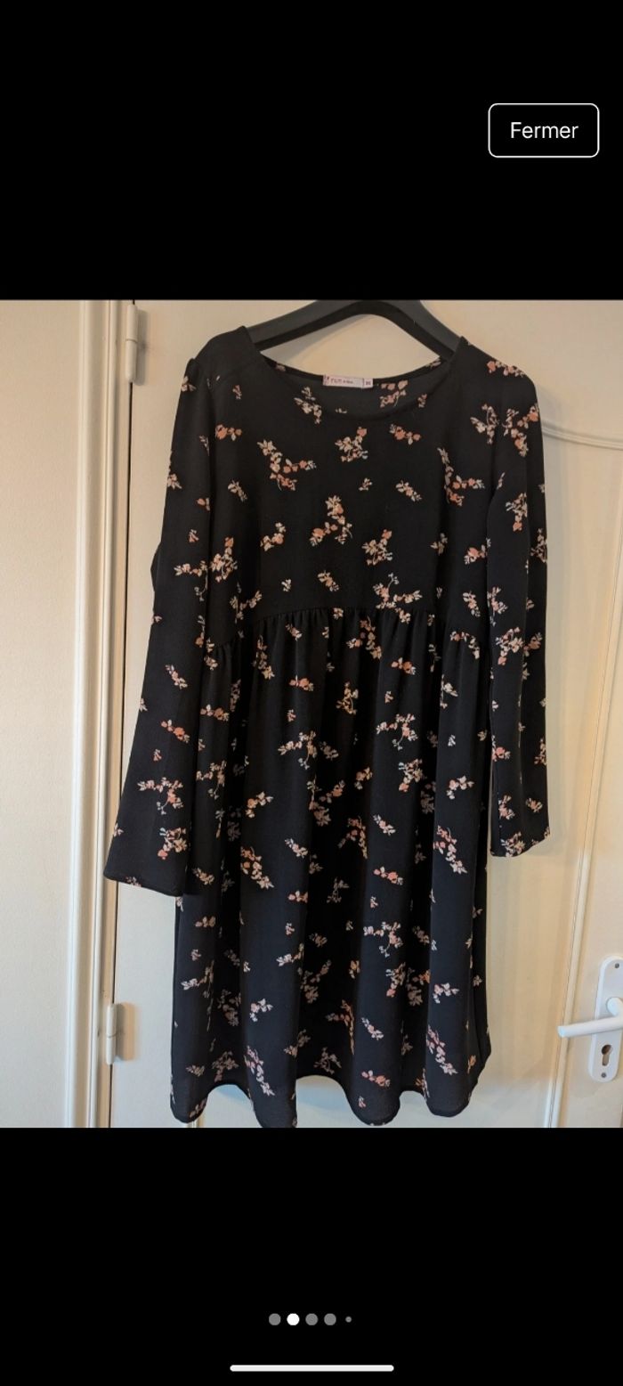 Robe de grossesse fleurie GEMO - photo numéro 2
