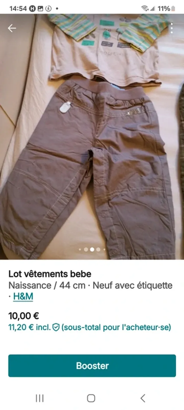 Lot vêtements naissance - photo numéro 5